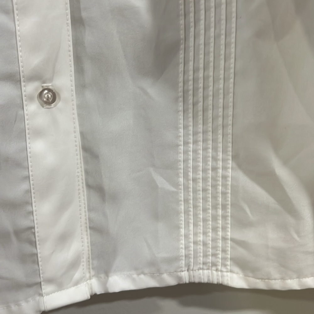 Lucky Winner - 14, white lace dress shirt - Picture 6 of 8